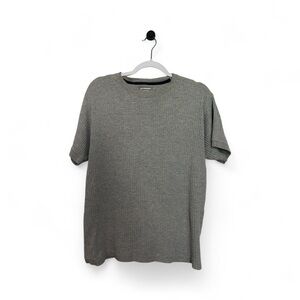 Ruche Light Gray Ribbed Top xl men’s